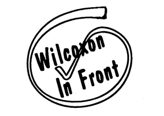 WILCOXON IN FRONT logo
