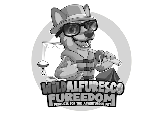 WILD ALFURESCO FUREEDOM PRODUCTS FOR THE ADVENTUROUS PET logo