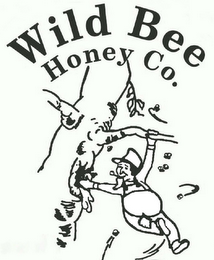 WILD BEE HONEY CO. logo