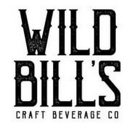 WILD BILL'S CRAFT BEVERAGE CO logo