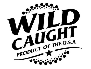 WILD CAUGHT PRODUCT OF THE U.S.A logo