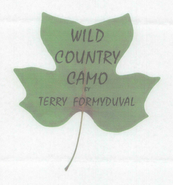 WILD COUNTRY CAMO BY TERRY FORMYDUVAL logo