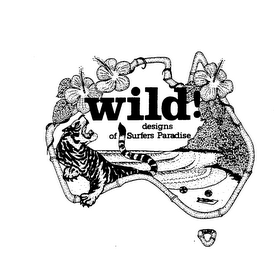 WILD! DESIGNS OF SURFERS PARADISE logo
