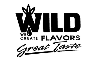 WILD FLAVORS WE CREATE GREAT TASTE logo