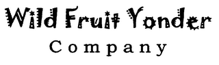 WILD FRUIT YONDER C O M P A N Y logo