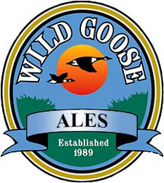 WILD GOOSE ALES ESTABLISHED 1989 logo