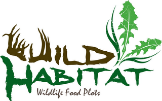 WILD HABITAT WILDLIFE FOOD PLOTS logo