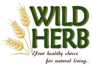 WILD HERB YOUR HEALTHY CHOICE FOR NATURAL LIVING.. logo