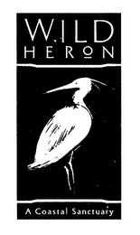 WILD HERON A COASTAL SANCTUARY logo