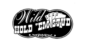 WILD HOLD 'EM STUD logo