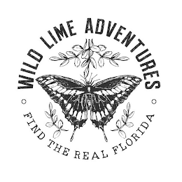 WILD LIME ADVENTURES FIND THE REAL FLORIDA logo