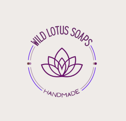 WILD LOTUS SOAPS HANDMADE logo
