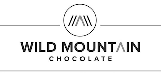 WILD MOUNTAIN CHOCOLATE logo