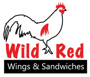 WILD RED WINGS & SANDWICHES logo