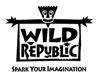 WILD REPUBLIC SPARK YOUR IMAGINATION logo