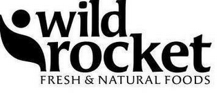 WILD ROCKET FRESH & NATURAL FOODS logo