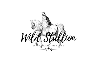 WILD STALLION SHARP AROUND THE EDGES logo