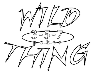 WILD THING 3-5-7 POKER logo