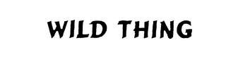 WILD THING logo