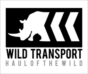 WILD TRANSPORT HAUL OF THE WILD logo