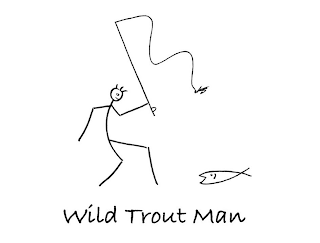 WILD TROUT MAN logo