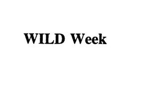 WILD WEEK logo
