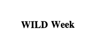 WILD WEEK logo