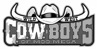 WILD WEST COWBOYS OF MOO MESA logo