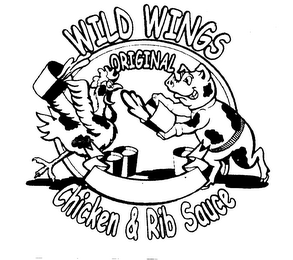 WILD WINGS ORIGINAL CHICKEN & RIB SAUCE logo