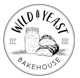 WILD YEAST BAKEHOUSE EST. 2021 logo