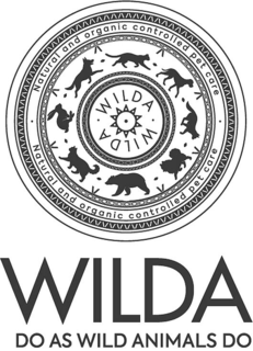 WILDA DO AS WILD ANIMALS DO WILDA WILDA NATURAL AND ORGANIC CONTROLLED PET CARE NATURAL AND ORGANIC CONTROLLED PET CARE logo