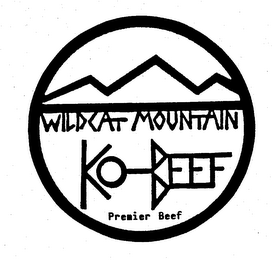 WILDCAT MOUNTAIN KO-BEEF PREMIER BEEF logo