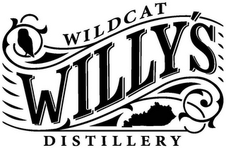 WILDCAT WILLY'S DISTILLERY logo