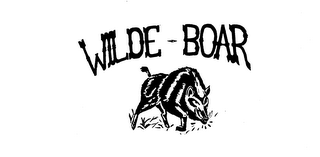WILDE BOAR logo
