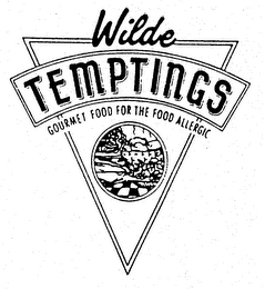WILDE TEMPTINGS GOURMET FOOD FOR THE FOOD ALLERGIC logo