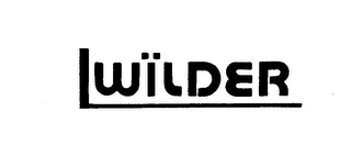 WILDER logo