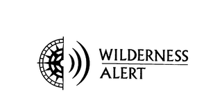 WILDERNESS ALERT logo