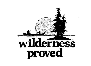 WILDERNESS PROVED logo