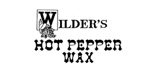 WILDER'S HOT PEPPER WAX logo