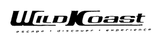 WILDKOAST ESCAPE - DISCOVER - EXPERIENCE logo