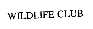 WILDLIFE CLUB logo