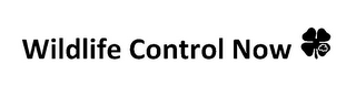 WILDLIFE CONTROL NOW logo