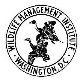 WILDLIFE MANAGEMENT INSTITUTE WASHINGTON, D.C. logo