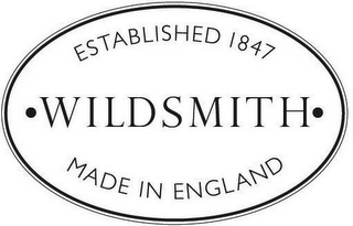 WILDSMITH ESTABLISHED 1847 MADE IN ENGLAND logo