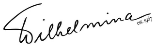 WILHELMINA EST. 1967 logo