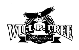 WILL B. FREE ADVENTURE CO. logo