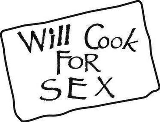 WILL COOK FOR SEX logo