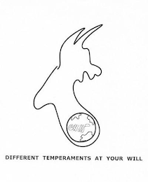 @WILL DIFFERENT TEMPERAMENTS AT YOUR WILL logo