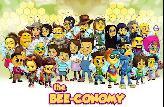 WILL HAPPY D THE MAY THE BEE-CONOMY logo