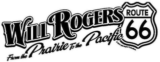 WILL ROGERS FROM THE PRAIRIE TO THE PACIFIC ROUTE 66 © 2015 WILL ROGERS PRODUCTIONS logo